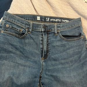 Boys Gap athletic taper jeans size 12 husky